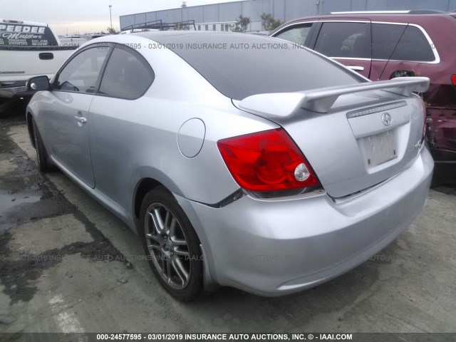 JTKDE167260077998 - 2006 TOYOTA SCION TC ვერცხლისფერი ფოტო 3