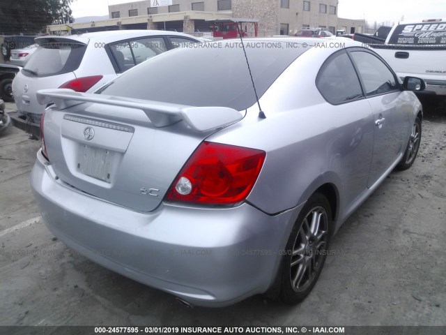 JTKDE167260077998 - 2006 TOYOTA SCION TC ვერცხლისფერი ფოტო 4