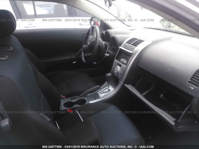 JTKDE167260077998 - 2006 TOYOTA SCION TC ვერცხლისფერი ფოტო 5