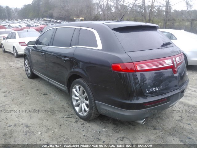 2LMHJ5FR2ABJ03214 - 2010 LINCOLN MKT BLACK photo 3