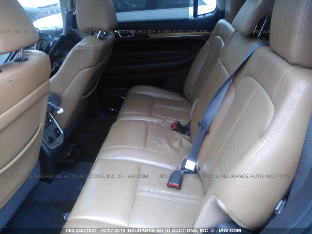 2LMHJ5FR2ABJ03214 - 2010 LINCOLN MKT BLACK photo 8