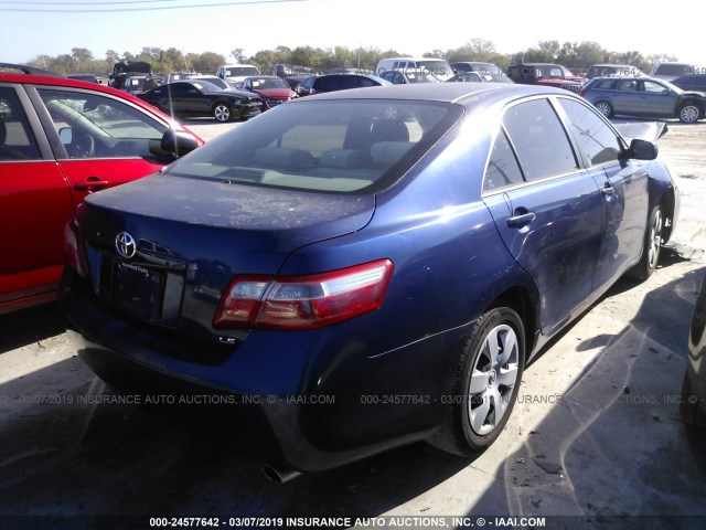 4T1BE46K18U197545 - 2008 TOYOTA CAMRY CE/LE/XLE/SE 深蓝色 照片 4