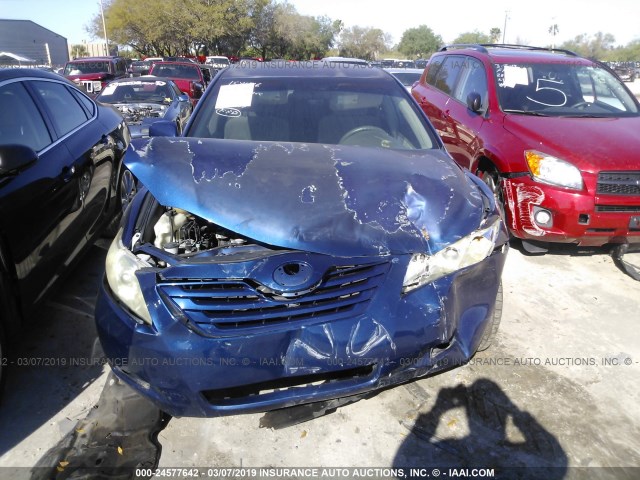 4T1BE46K18U197545 - 2008 TOYOTA CAMRY CE/LE/XLE/SE 深蓝色 照片 6