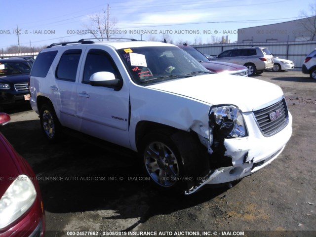 1GKFC13057R245759 - 2007 GMC YUKON WHITE photo 1