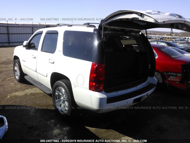 1GKFC13057R245759 - 2007 GMC YUKON WHITE photo 3