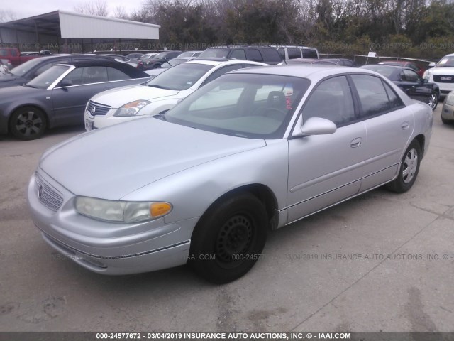 2G4WB52K921111410 - 2002 BUICK REGAL LS SILVER photo 2