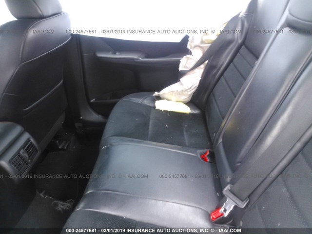 4T1BF1FK0FU912629 - 2015 TOYOTA CAMRY LE/XLE/SE/XSE WHITE photo 8