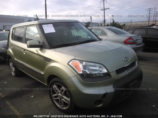 KNDJT2A24B7277526 - 2011 KIA SOUL +/!/SPORT GREEN photo 1