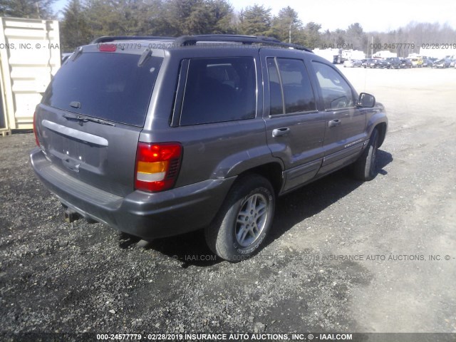 1J4GW48S04C226600 - 2004 JEEP GRAND CHEROKEE LAREDO/COLUMBIA/FREEDOM 灰色 照片 4