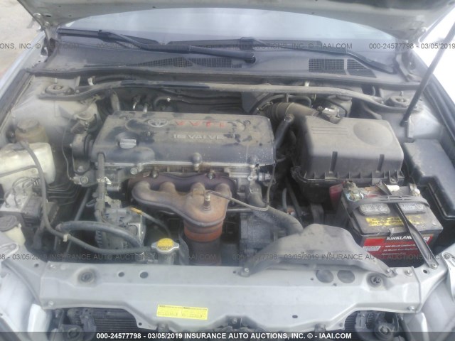 4T1BE32K23U198759 - 2003 TOYOTA CAMRY LE/XLE/SE GRAY photo 10