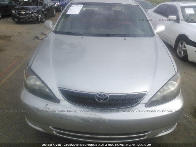 4T1BE32K23U198759 - 2003 TOYOTA CAMRY LE/XLE/SE GRAY photo 6
