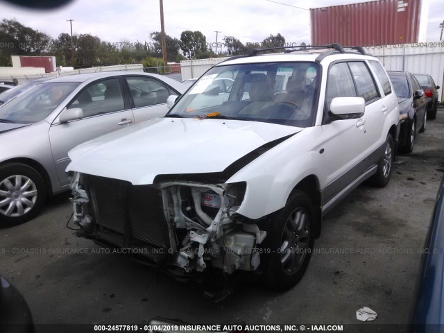 JF1SG67618H730732 - 2008 SUBARU FORESTER 2.5X LL BEAN WHITE photo 2