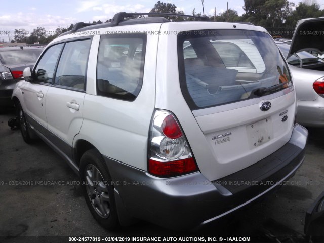 JF1SG67618H730732 - 2008 SUBARU FORESTER 2.5X LL BEAN WHITE photo 3