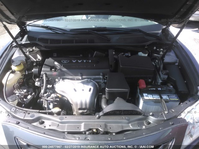 4T4BE46K08R036206 - 2008 TOYOTA CAMRY CE/LE/XLE/SE 灰色 照片 10