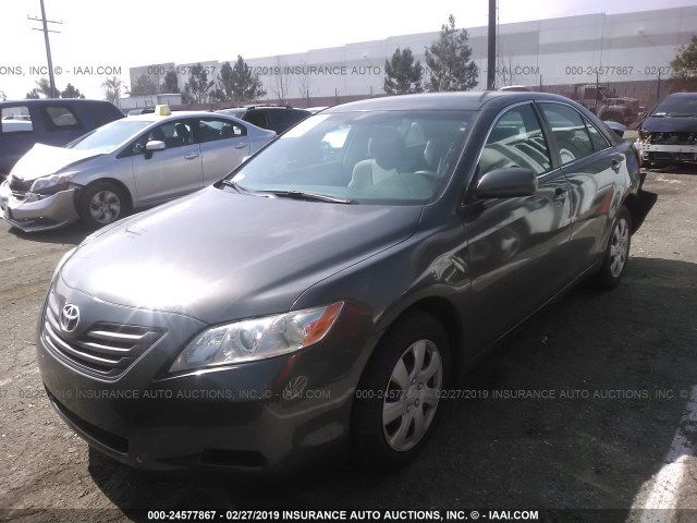 4T4BE46K08R036206 - 2008 TOYOTA CAMRY CE/LE/XLE/SE 灰色 照片 2
