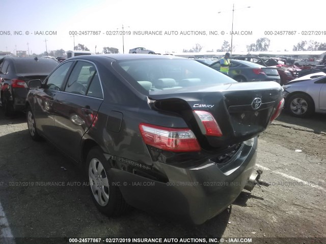 4T4BE46K08R036206 - 2008 TOYOTA CAMRY CE/LE/XLE/SE 灰色 照片 3