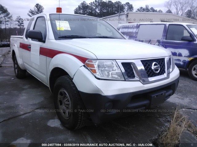 1N6BD0CT9DN746584 - 2013 NISSAN FRONTIER S/SV WHITE photo 1