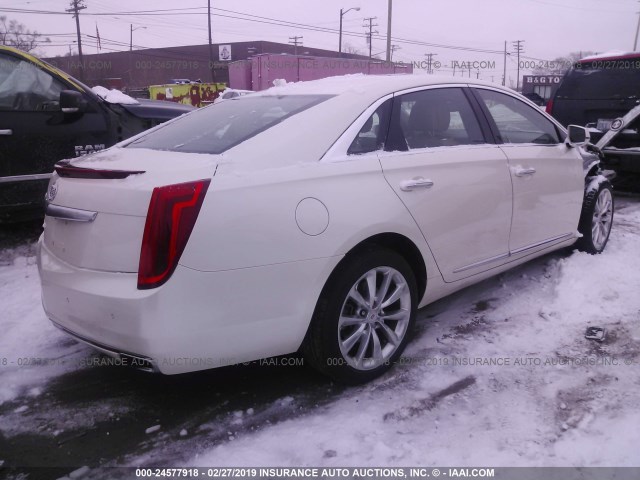 2G61S5S33D9147379 - 2013 CADILLAC XTS PREMIUM COLLECTION WHITE photo 4