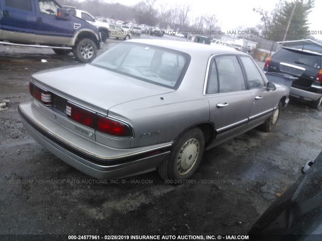 1G4HR52L0SH505842 - 1995 BUICK LESABRE LIMITED GRAY photo 4