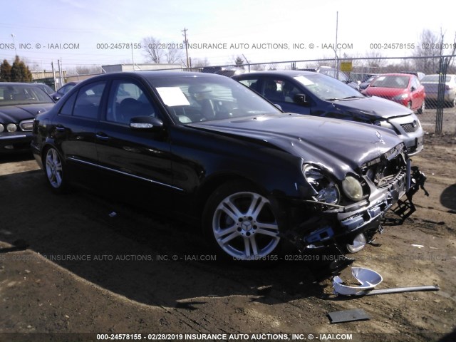 WDBUF70J54A520646 - 2004 MERCEDES-BENZ E 500 BLACK photo 1