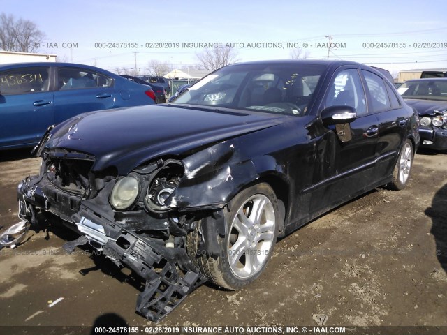 WDBUF70J54A520646 - 2004 MERCEDES-BENZ E 500 BLACK photo 2