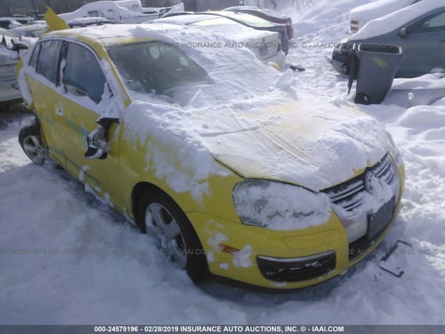 3VWRM71K68M065963 - 2008 VOLKSWAGEN JETTA SE/SEL YELLOW photo 1