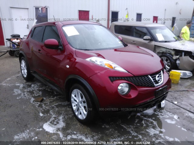 JN8AF5MR2CT113674 - 2012 NISSAN JUKE S/SV/SL RED photo 1