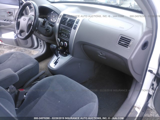 KM8JN12D26U288127 - 2006 HYUNDAI TUCSON GLS/LIMITED 白色 照片 5