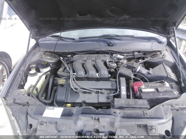 1FAFP55S81G184762 - 2001 FORD TAURUS SES GRAY photo 10