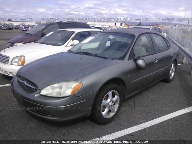 1FAFP55S81G184762 - 2001 FORD TAURUS SES GRAY photo 2