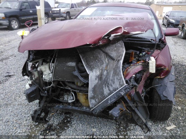 1N4AL21E88C246909 - 2008 NISSAN ALTIMA 2.5/2.5S BURGUNDY photo 6