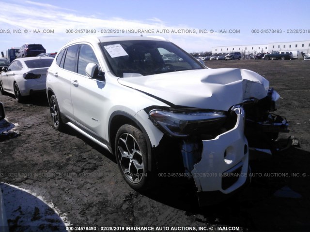 WBXHT3Z30J4A66489 - 2018 BMW X1 XDRIVE28I WHITE photo 1