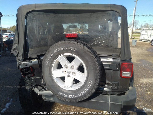 1C4AJWAG1HL664348 - 2017 JEEP WRANGLER SPORT ნაცრისფერი ფოტო 8