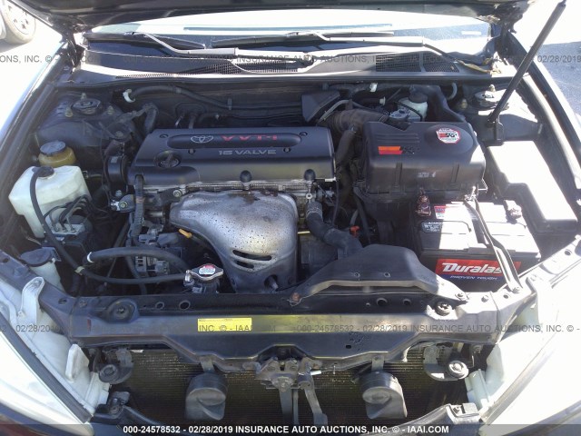 4T1BE32K86U153829 - 2006 TOYOTA CAMRY LE/XLE/SE BLACK photo 10