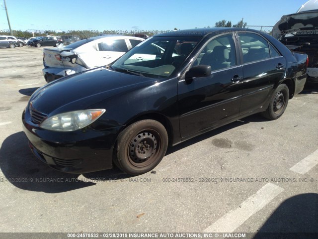 4T1BE32K86U153829 - 2006 TOYOTA CAMRY LE/XLE/SE BLACK photo 2