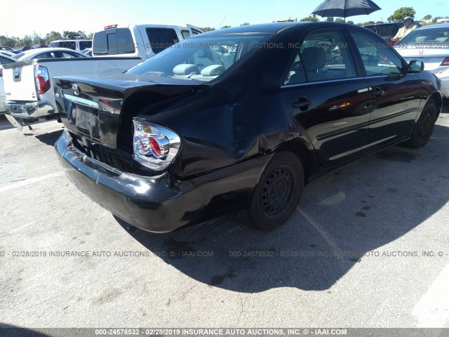 4T1BE32K86U153829 - 2006 TOYOTA CAMRY LE/XLE/SE BLACK photo 4