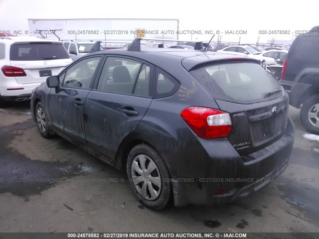 JF1GPAA62CH232758 - 2012 SUBARU IMPREZA GRAY photo 3