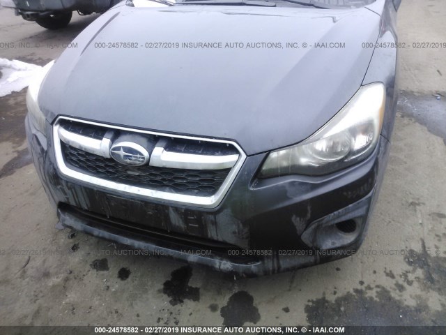 JF1GPAA62CH232758 - 2012 SUBARU IMPREZA GRAY photo 6