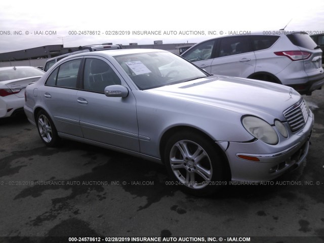 WDBUF56J16A897330 - 2006 MERCEDES-BENZ E 350 SILVER photo 1