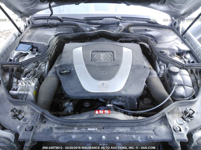 WDBUF56J16A897330 - 2006 MERCEDES-BENZ E 350 SILVER photo 10