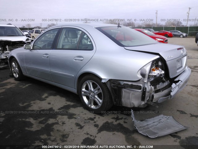 WDBUF56J16A897330 - 2006 MERCEDES-BENZ E 350 SILVER photo 3