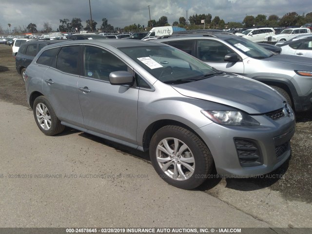 JM3ER4CLXB0373940 - 2011 MAZDA CX-7 GRAY photo 1