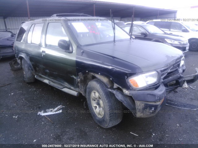 JN8AR05Y6TW051629 - 1996 NISSAN PATHFINDER LE/SE/XE GREEN photo 1