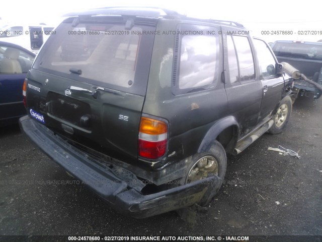 JN8AR05Y6TW051629 - 1996 NISSAN PATHFINDER LE/SE/XE GREEN photo 4