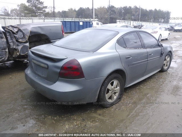 2G2WP522651347690 - 2005 PONTIAC GRAND PRIX Light Blue photo 4