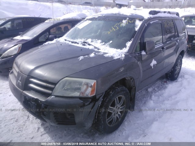 4A4MN41S94E078675 - 2004 MITSUBISHI ENDEAVOR LIMITED BLACK photo 2