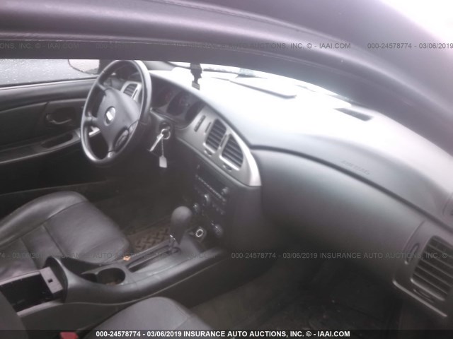 2G1WL15C869411163 - 2006 CHEVROLET MONTE CARLO SS შავი ფოტო 5