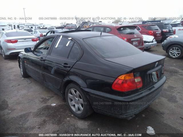 WBAAM3339XFP58102 - 1999 BMW 323 I AUTOMATIC BLACK photo 3