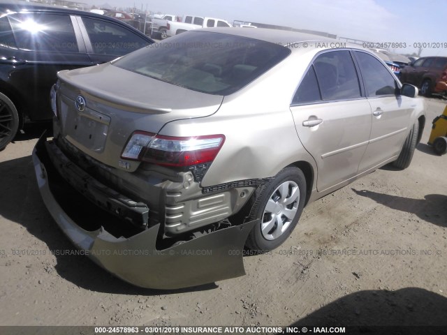 4T1BB46K39U109475 - 2009 TOYOTA CAMRY HYBRID TAN photo 4