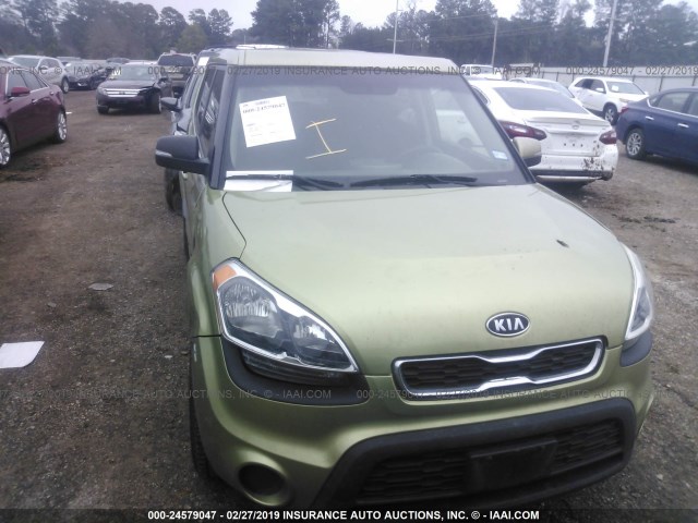 KNDJT2A63C7466351 - 2012 KIA SOUL +/!/SPORT GREEN photo 6